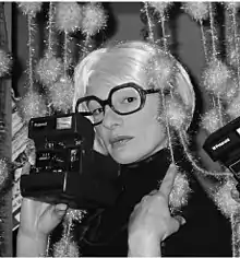 Lena Braun as Andy Warhol