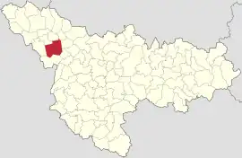 Location in Timiș County