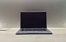 Photograph of the X1 Carbon laptop