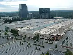 Lenox Square Mall, Peachtree Road front before renovations (2006)