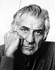 Composer Leonard Bernstein (AB, 1939)