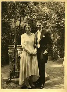 Leonardo and Jolanda De Benedetti (wedding)