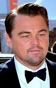 Leonardo DiCaprio attending a film premiere