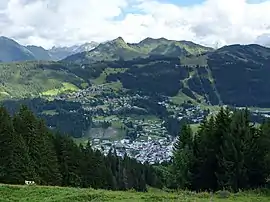 Les Gets seen from Mont Chéry