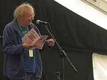 Les Barker at the 2010 Ely Festival