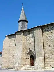 The church of the Nativity of Saint-Jean-Baptiste, in Les Billanges