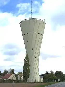 The Essarts-le-Roi water tower, France.