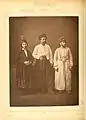 1. Christian inhabitant of Lesbos2. Christian woman from Lesbos3. Christian woman from Symi