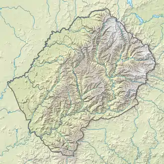 Moteng Pass is located in Lesotho