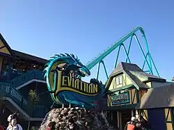 Leviathan signage.