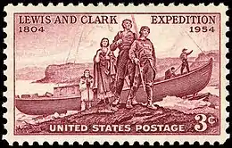 Lewis and Clark Expeditionissue of 1954