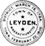 Official seal of Leyden, Massachusetts