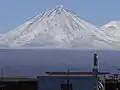 Licancabur volcano viewed from San Pedro de Atacama