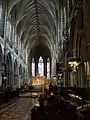 Lichfield Cathedral, as restored and with fittings by Scott (1855–61) & (1877–81)