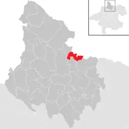 Location in the district