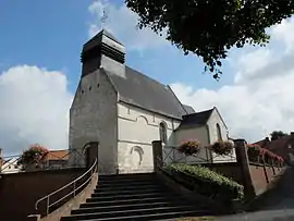 The church in Lieu-Saint-Amand