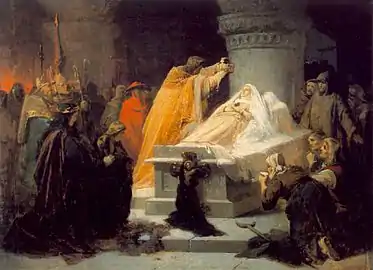 Image 1Canonization of Elizabeth of Hungary in 1235. Sándor Liezen-Mayer (1863). (from Canonization)