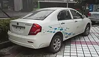 Lifan 630 EV rear