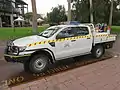 Light unit pumper fire appliance Ford Ranger 3.2 / 6 at Kings Park, BGPA, March 2018