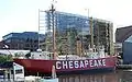 Lightship Chesapeake in Baltimore's Inner Harbor