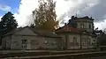 Water tower in railway station