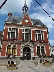 The town hall of Lillers