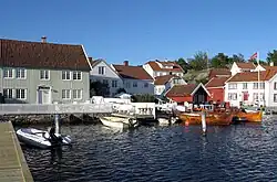 Brekkestø in Lillesand