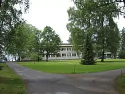 Võrtsjärv Limnology Center, part of the Estonian University of Life Sciences, located in Vehendi