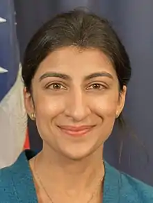 Official portrait of Lina Khan