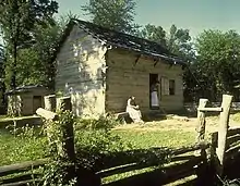 Cabin at the Living Historical Farm