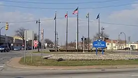 Intersection of Southfield Road and Fort Street