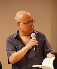 Linh Dinh, reading at the Asian American Literature Festival, Washington, D.C (27 July 2017)