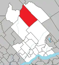 Location within Portneuf RCM.