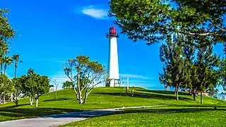 Lions Lighthouse, completed in 2000 by the Downtown Lions Club