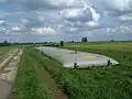 Liquid manure tank in Belgium