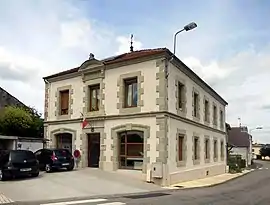 The town hall in Lironcourt