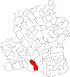 Location in Teleorman County