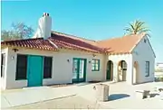 Aunt Mary's House – built in 1941 and located at 13912 West Camelback Road on the northwest corner of Camelback and Litchfield Roads. Mary Brintan-Tubbs was active in the Litchfield Park Community. During World War II she volunteered and worked at the Luke Air Force Base, rolling bandages, writing letters for soldiers, doing other necessary civilian tasks. Aunt Mary's House (as it is affectionately called), now is home to the Litchfield Park Historical Society and Museum.