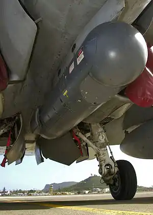 The LITENING targeting pod, which is today used by more than 20 international air-forces