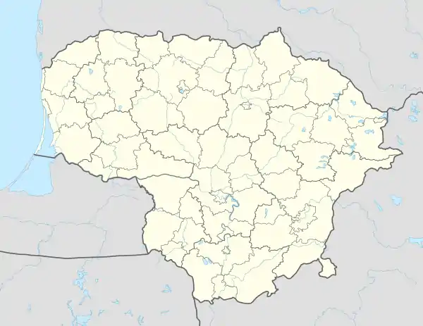 Apuolė is located in Lithuania