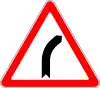 Dangerous curve to the right