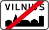 End of city limit