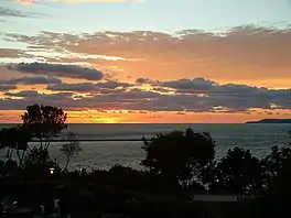 Little Traverse Bay at sunset