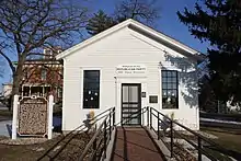 Image 4The Little White Schoolhouse, in Ripon, 1854, which hosted the first meeting of what became the national Republican Party (from History of Wisconsin)