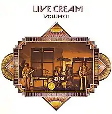 Cream playing live in concert