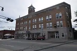 Bank Building, Livermore Falls, 1899.