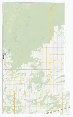 Rural Municipality of Livingston No. 331 is located in Livingston No. 331