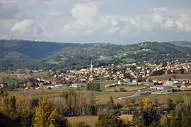 A general view of Livinhac-le-Haut