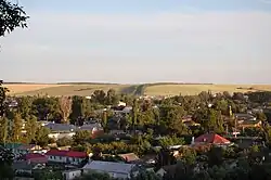 View of the part of Livny located across the Sosna River