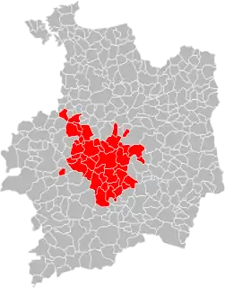 Location within the Ille-et-Vilaine department